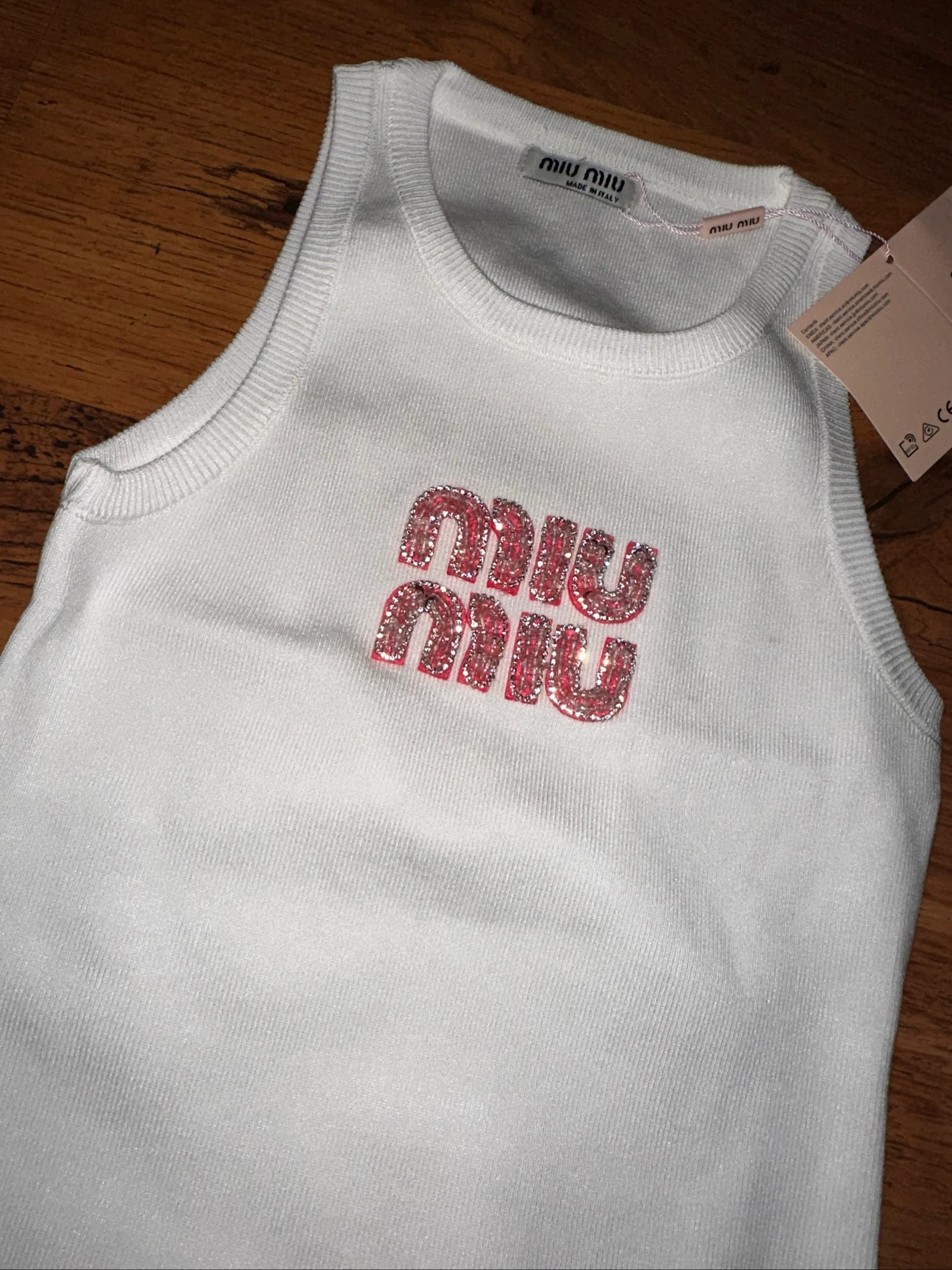 miu tank top – photo 2
